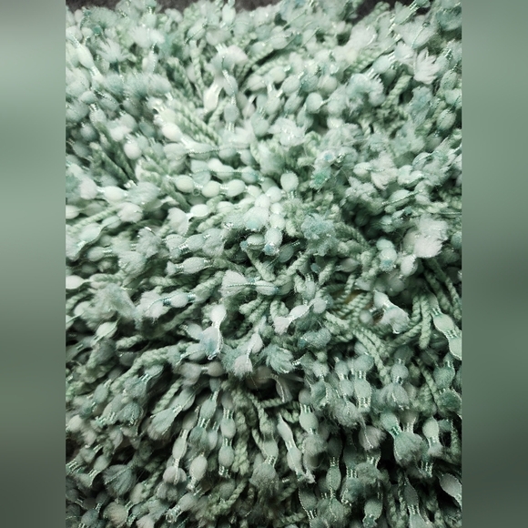 Nourison Celadon Pillow Size 18"x18"Decor style Glam Modern - Picture 2 of 6